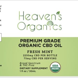 Organic CBD Oil Mint